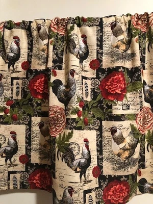 Cenefa de Navidad con estampado de cupcakes hecha a mano, 42 X 15 pulgadas Foto 1 de 2