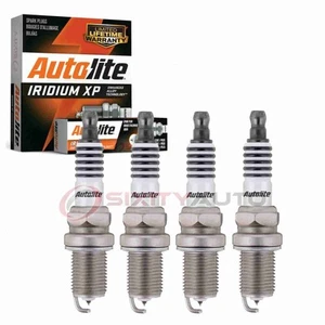 4 pc Autolite Iridium XP Spark Plugs for 2001-2002 Isuzu Rodeo Sport 2.2L L4 un - Picture 1 of 5