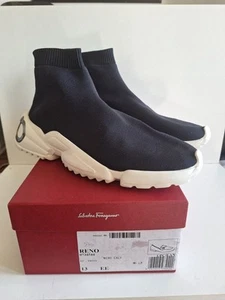 Mens Salvatore Ferragamo Sock Trainers Size UK 12M - Picture 1 of 6