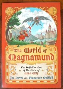 Die Welt von Magnamund Joe Dever Lone Wolf Spielbuch KARTE Francesco Mattioli - Bild 1 von 1