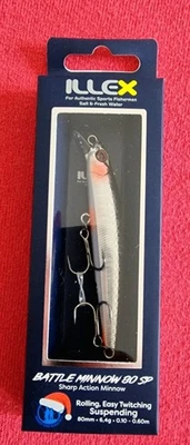 ILLEX Battle Minnow 80 SP Weihnachtsgeschenk Hecht & Barsch Advendskalender - Bild 1 von 3