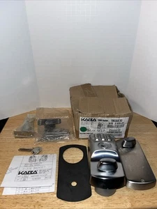 KABA 1500 Series E1502-626-41 Pushbutton Deadbolt Lock With Key Open Box. - Picture 1 of 11