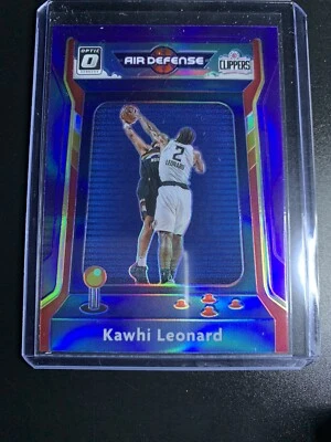 2020-21 Panini Optic Kawhi Leonard Air Defense Purple Prizm #4 Clippers - Image 1 of 2