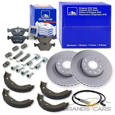 ATE + WEITERE ATE BREMSSCHEIBEN +BELÄGE +HANDBREMSE HINTEN FÜR BMW 1-ER E81 E87 3-ER E90 E91