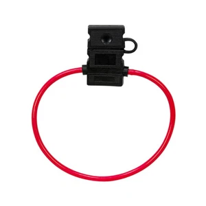Megatronix FHB16CRB ATC/ATO In-Line Regular Blade Fuse Holder Cap 16 Gauge Red - Picture 1 of 1