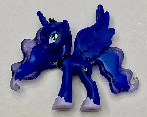 My Little Pony Princess Luna Figure, 2.5" tall, VHTF, Rare Cover