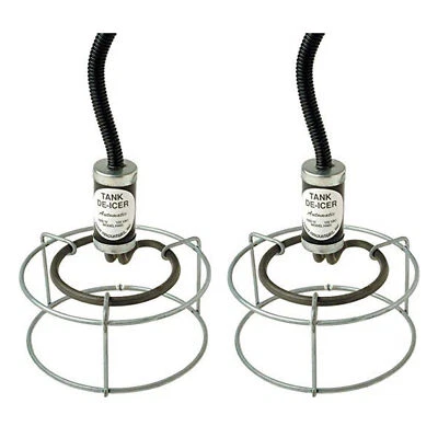 Farm Innovators Calentador de Cubo Sumergible con Protector Adjunto, 1000 W (Paquete de 2) Foto 1 de 4