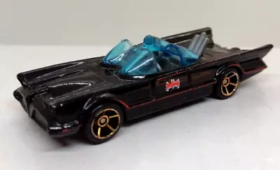 Hot Wheels Batman DC Comics 1966 TV Series s06 Batmobile 1:64 Diecast  - Image 1 of 4