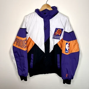 Authentic Vintage 90s Phoenix Suns Pro Player NBA Basketball Jacket - Picture 1 of 12
