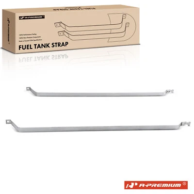 2x correas de acero para tanque de combustible para Chrysler 300 1967-1971 New Yorker 1967-1973 Dodge Foto 1 de 4