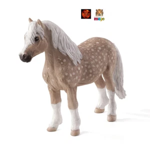 Welsh Dappled Pony Horse Toy Model Figure by Mojo 387282 Cake Topper New - Foto 1 di 3