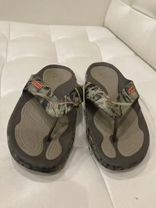 Crocs Realtree Flip flop M10, W12 Camouflage - Picture 1 of 6