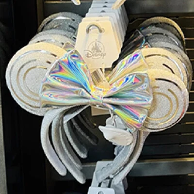 Diadema Tron Mickey Mouse Orejas de Ratón Parques Disney Shanghai Disneyland 2024 Foto 1 de 4