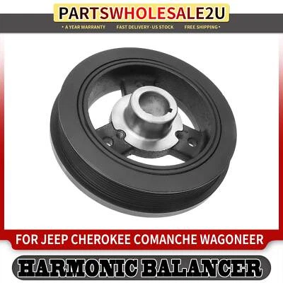 Engine Harmonic Balancer for Jeep Cherokee 87-01 Grand Cherokee 93-04 L6 4.0L Foto 1 de 4