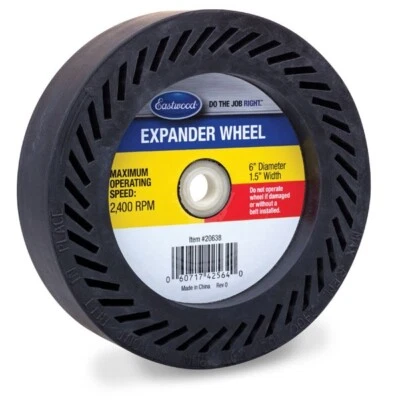 Eastwood Soft Natural Expander Wheel Rubber Drum For Sanding Or Grinding Belts - Image 1 of 3