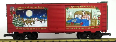 PIKO 38905 Christmas 2021 Boxcar G-Scale (LIMITED RUN)    NEW - Image 1 of 4