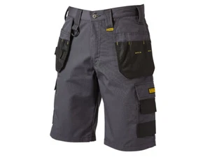 DEWALT Cheverley Lightweight Grey Polycotton Shorts Waist 36in DEWCHEV36W - Picture 1 of 1