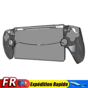 Étui de protection transparent antichoc PC lavable pour portail PS5 (noir) - Photo 1/8