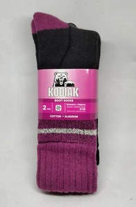 Kodiak Women's Boot Socks 2 Pairs Size 4-10 Over The Calf Brand New In Sleeve - Picture 1 of 4