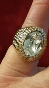 Dyrberg / Kern Ring costume jewellery Shara I SG Crystal - Picture 1 of 10