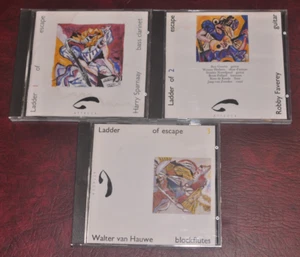 Ladder of Escape - Solo bass clarinet/guitar/fl, Attacca Babel CDs, water damage - Picture 1 of 4