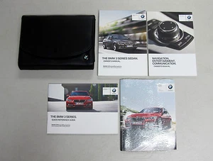 Genuine 2013 BMW 3 Series Owner's Manual Book Set + Wallet (#21) - Foto 1 di 7