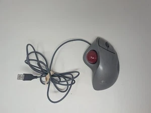 Logitech T-BB18 Trackman Wheel USB Trackball Mouse - Tested & Working - Picture 1 of 3