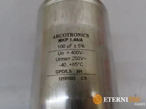 KEMET C44AFGP6100ZG0J Kondensator 100uF 400 VDC MKP 1.44/A - Imagen 1 de 8