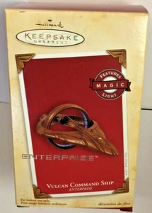 Hallmark Keepsake Ornament - Star Trek Vulcan Command Ship - Nuevo en Caja - Imagen 1 de 2