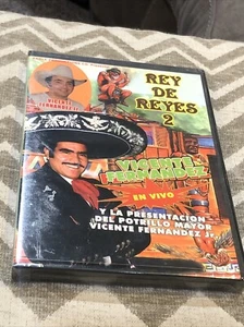FACTORY SEALED REY DE REYES 2 with VICENTE FERNANDEZ & JUNIOR DVD BRAND NEW - Picture 1 of 2