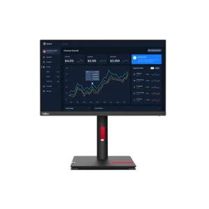 Lenovo ThinkVision T22i-30 21.5" FHD IPS 60Hz 6ms LED Flat Monitor - Black - Picture 1 of 5