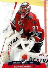 2017-18 Finnish Cardset #1 Niklas Backstrom