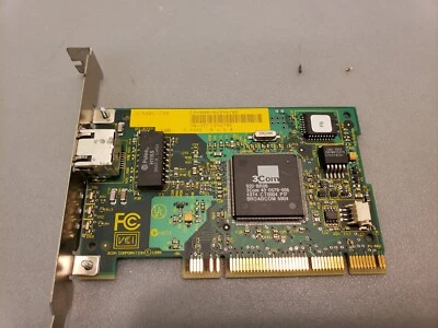 Vintage 3com 3C980C-TXM PCI Network Interface NIC 10/100 Adapter Card - Image 1 of 3