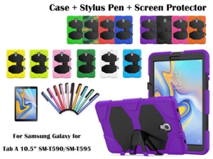 Heavy Duty Shock Proof Survivor Case For Samsung Galaxy Tab A 10.5" T590/T595 - Picture 1 of 10