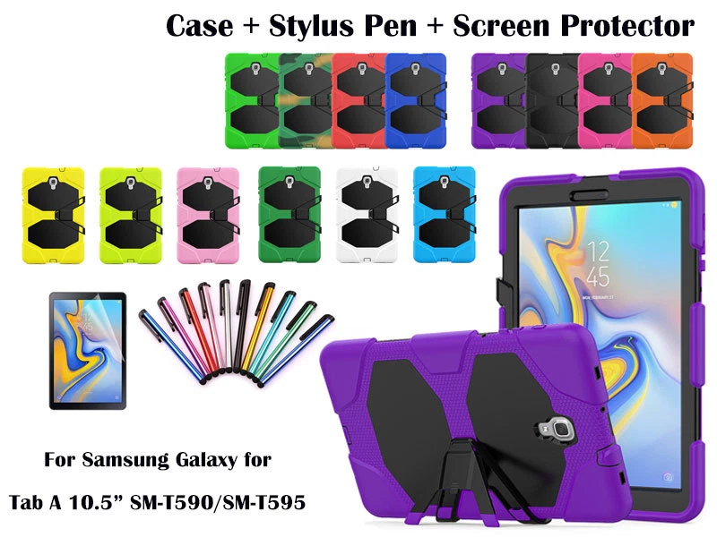 Heavy Duty Shock Proof Survivor Case For Samsung Galaxy Tab A 10.5" T590/T595 - Image 1 of 1