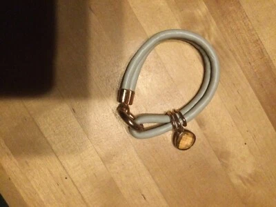 armband leder damen, mit Schmucksteinen, ungetragen - Bild 1 von 2