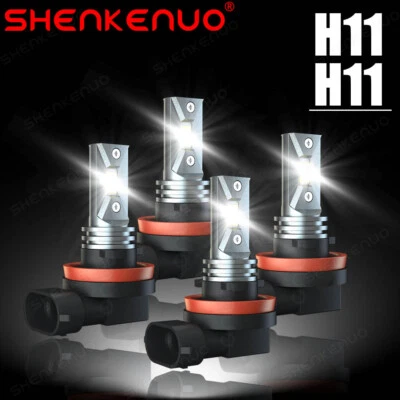 For Pontiac G6 2005 2006 2007-2010 4x 6000K white LED Headlight Bulb Hi/Lo Beam - Изображение 1 из 4