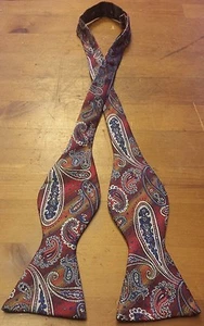 Bruno Piatelli, Multi-color, Silk, Paisley Print, Bow Tie (2-3/8") - Bild 1 von 8