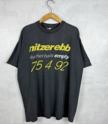 Nitzer Ebb Like Their Ball Empty Very Rare Unisex T-Shirt All Size BT398 - Image 1 of 3