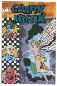 GRAFIK MUZIK #2 1991 Caliber Press Mike Allred 2nd Color Madman Comic Book - Bild 1 von 2