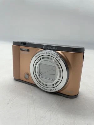 CASIO EXILIM EX-ZR1700 GOLD English Language compact digital camera Working - Image 1 of 4