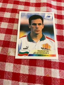PANINI WORLD CUP FRANCE 1998 FIGURE NR 285 NEWSSTAND/MINT RADOSTIN KISHISHEV