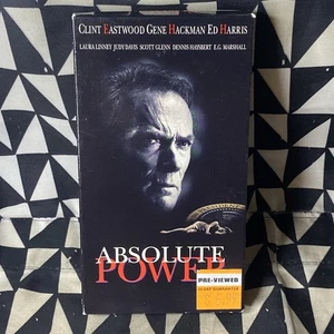 Absolute Power (VHS) 1997 Clint Eastwood Gene Hackman Former Blockbuster Rental - Picture 1 of 9