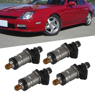 Inyectores de combustible 4 piezas 06164-P0F-000 aptos para Honda Prelude 2,2 L VTEC 1993-1996 Foto 1 de 4