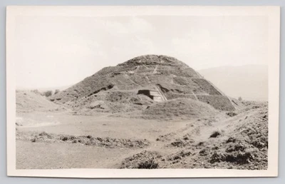 Foto postal real vintage pirámide de Teotihuacán México 1941 RPPC Foto 1 de 2