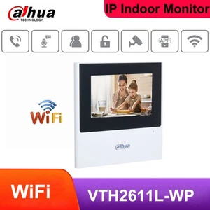 Dahua VTH2611L-WP IP & Wi-Fi 4.3" Screen TFT Indoor Monitor POE Video Intercom - Picture 1 of 7