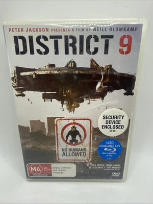 District 9 (DVD, 2009) VGC Fast & Free Post PAL 4 Peter Jackson Drama Action - image 1 of 3