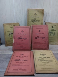 7x Vintage International Instruction Book - Bild 1 von 8