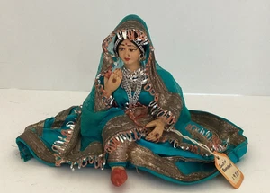 VTG Doll From South Bombay India Clay Ethnic composite Costume Doll - Picture 1 of 6