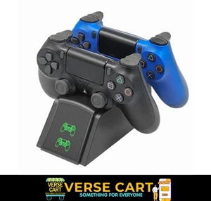 PS4 Supporto di Ricarica Controller Doppio Caricatore Rapido Dock Station per PlayStation 4 - Foto 1 di 7
